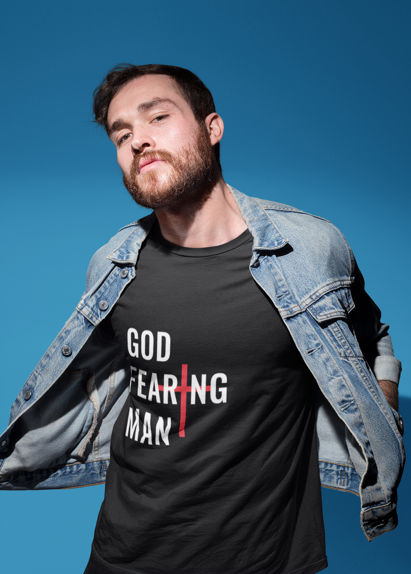 God Fearing Man Short-Sleeve  T-Shirt